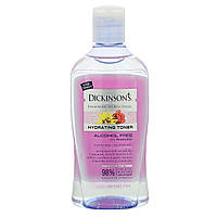 Dickinson Brands, улучшенная формула гамамелиса, увлажняющий тоник с розовой водой, без спирта, 473 мл