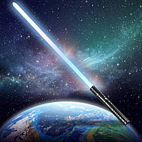 Световой меч WANARICO RGB с металлической ручкой зарядноеUSB-C/ 1 PIN Черный Хіт продажу!