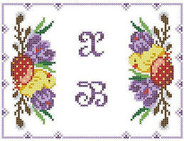 Заготовка для вишивки "Великодня серветка" (розмір А5 малесенький кошичок) ХВДГ-007