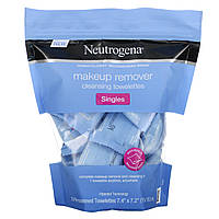 Neutrogena, очищающие салфетки для снятия макияжа, одиночные, 20 влажных салфеток Киев