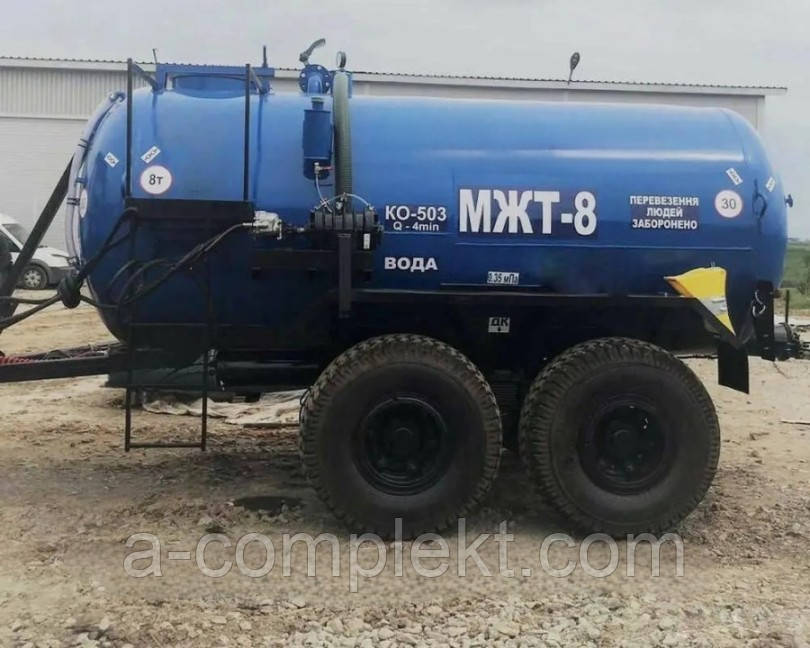 Напівприцеп-цистерна МЖТ-8 (8 м³) асенізатор вакуумний