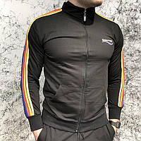 Спортивный костюм Balenciaga Sport Suit Rainbow Black Отличное качество