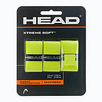 Намотки HEAD Xtremesoft Grip Overwrap 285-104 yellow (3шт.) (Оригинал) топ