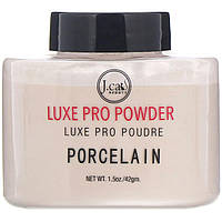 J.Cat Beauty, Luxe, профессиональная пудра для лица, оттенок LPP103 «Фарфор», 42 г