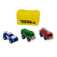 Набір мікро машинок Tonka Міський транспорт металевий (06057)