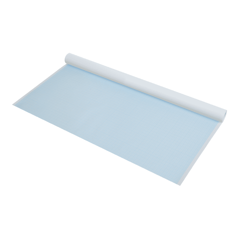 Папір міліметровий Buromax 64см х 10м офсет 70г/м2 блакитний (BM.270221)