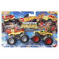 Ігровий набір Hot Wheels Monster Trucks Позашляховики Oskar Mayer vs All friend (FYJ64/HWN64)