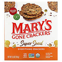 Mary's Gone Crackers, Super Seed, зерновые крекеры, ассорти, 156 г (5,5 унции)