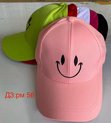 Котонова кепка для дівчаток (р-р: 56) D3-4 різні забарвлення. вир-во В'єтнам