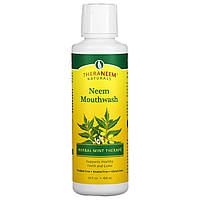 Organix South, TheraNeem Organix, жидкость для полоскания рта Neem, травяная терапия мяты, 16 жидких унций