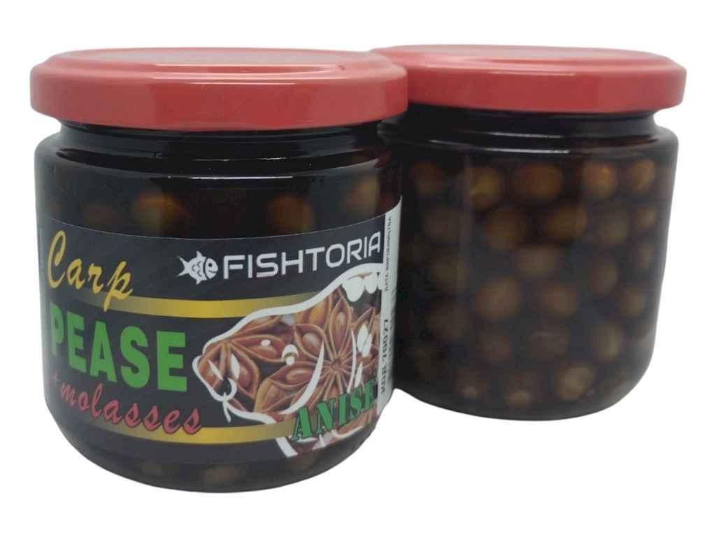 Горох для риболовлі в мелясі аніс 200мл (скло) 70027 ТМ FISHTORIA FG