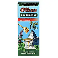 Olbas Therapeutic, Сироп от кашля, мед и травы, 118 мл (4 жидкие унции)