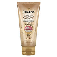 Jergens, Увлажняющее средство Natural Glow для ежедневного ухода за лицом, SPF 20, оттенок Fair to Medium,