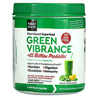 Vibrant Health, Green Vibrance +25 млрд пробиотиков, версия 19.1, 168 г (5,96 унции)