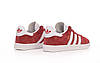Кросівки жіночі Adidas Gazelle Red Червоні Адідас Газель повсякденні замшеві кеди демісезон, фото 7