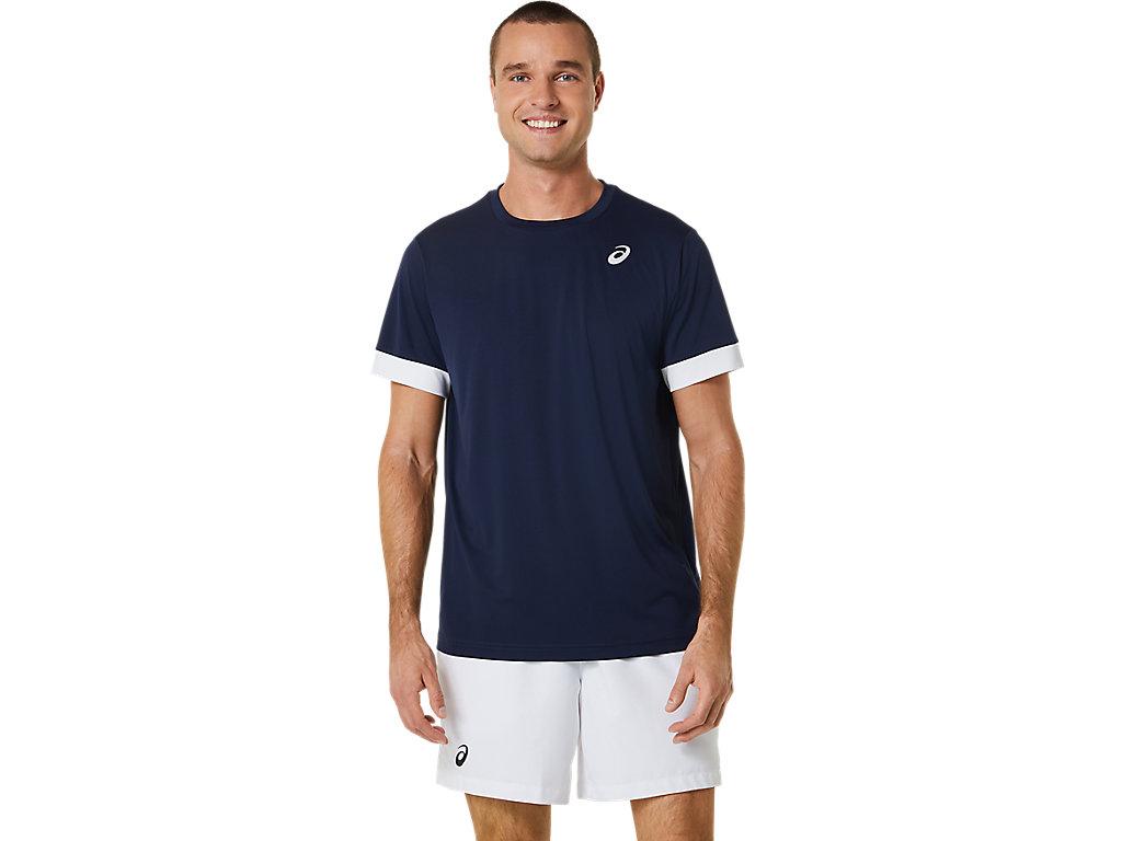 Футболка для спорту чоловіча Asics MEN COURT SS TOP 2041A255-402