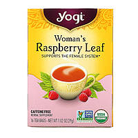 Yogi Tea, листья органической малины для женщин, без кофеина, 16 чайных пакетиков, 29 г (1,02 унции) Киев