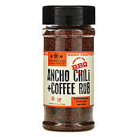 The Spice Lab, Ancho Chili + Coffee Rub, 155 г (5,5 унции)