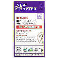 New Chapter, Bone Strength Take Care, 60 вегетарианских таблеток для снижения веса