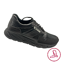 Кросівки чоловічі чорного кольору “Style Shoes”, фото 3