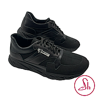 Кросівки чоловічі чорного кольору “Style Shoes”, фото 6