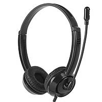 Навушники з мікрофоном HP DHE-8009 (Call center headset) Black (DHE-8009)