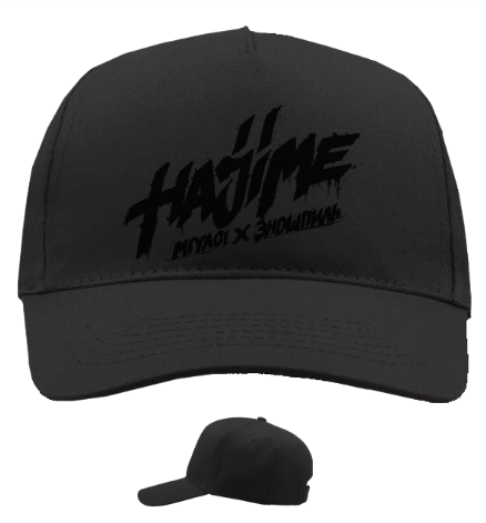 Кепка з принтом HAJIME