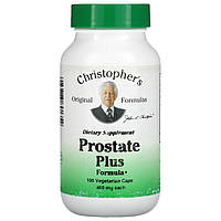 Christopher's Original Formulas, Prostate Plus Formula, 460 мг, 100 вегетарианских капсул