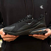 Кросівки чоловічі Nike Air Max 270 black Кросівки Найк Аір Макс 270 чорні