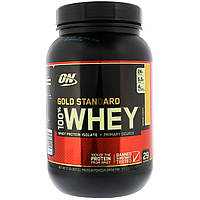 Optimum Nutrition, Gold Standard, 100% сыворотка, со вкусом бананового крема, 907 г (2 фунта)