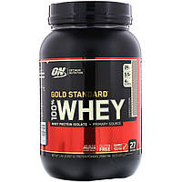 Optimum Nutrition, Gold Standard 100% Whey, сыворотка со вкусом печенья и сливок, 837 г (1,84 фунта)