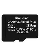 Карта пам`яті MicroSDHC 32GB UHS-I Class 10 Kingston Canvas Select Plus R100MB/s (SDCS2/32GBSP)