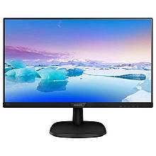 Монітор Philips 23.8" 243V7QDAB/00 IPS Black 1920x1080, 250 кд/м2, 5 мс, HDMI, DVI-D, D-Sub, динаміки 2х2 Вт