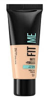 Матирующий тональный крем для лица Maybelline New York Fit Me! Matte + Poreless Foundation 104 Soft Ivory, 30