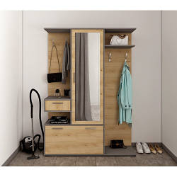 Сучасна передпокійя Фінч, невелика передпокій у коридор, меблі в передпокій