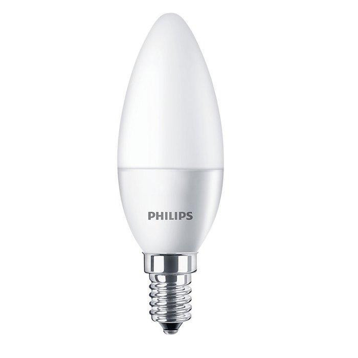 Лампа свічка ESS LED Сandle  5,5-60W E14 827 B35NDFR RCA Philips теплий білий, фото 1
