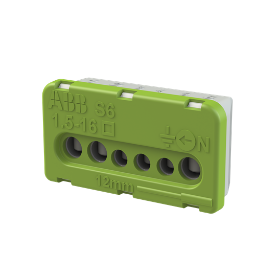 Гвинт клем блок PE 3x6+3x16мм2 АВВ (арт. 1SPE007715F0741), фото 1