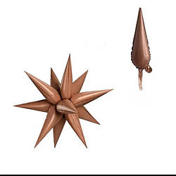 Фольговані повітряні кулі промені для зірки 3D їжачок 26 дюймів