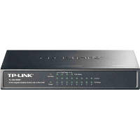 Комутатор TP-Link TL-SG1008P, 8 портовий, 10/100/1000 / POE (TL-SG1008P)