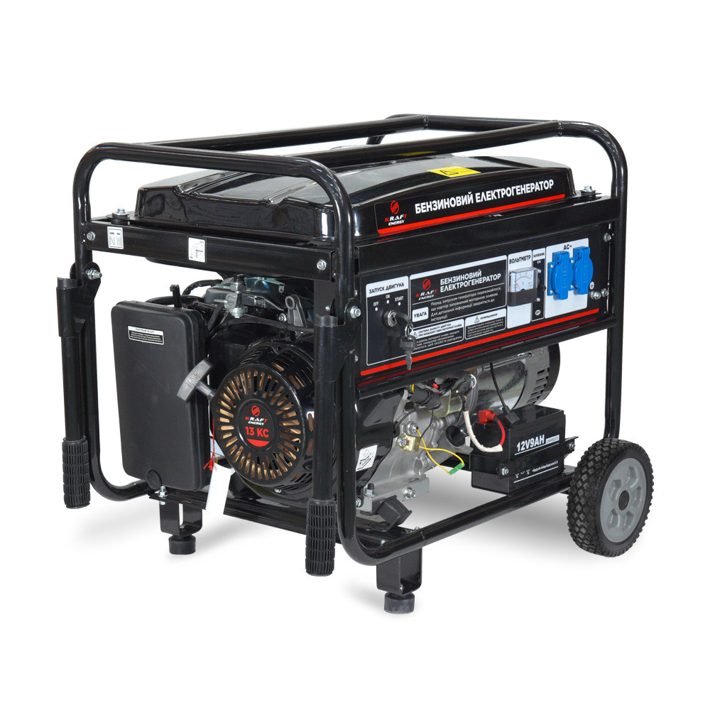 Бензиновий генератор Kraft KRF-5500 GE 5 кВт, фото 1