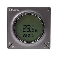 Терморегулятор програмований Castle АС829Н ГРАФІТ