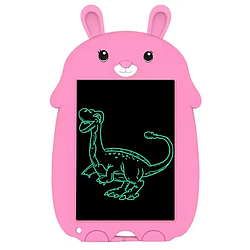 Графічний планшет 9" для малювання та нотаток Animals LСD |одноколірний| Рожевий 44696
