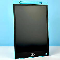 Графічний планшет 12" для малювання та нотаток LCD Panel |Multi-colour| Блакитний 44702