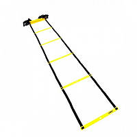 Координационная лестница "AGILITY LADDER" LiveUp LS3671-4, 8шт/4м, Toyman