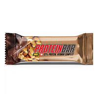 Батончики протеїнові Power Pro Protein Bar 32% з арахісом та карамеллю 60г 20шт Power Pro (Style)