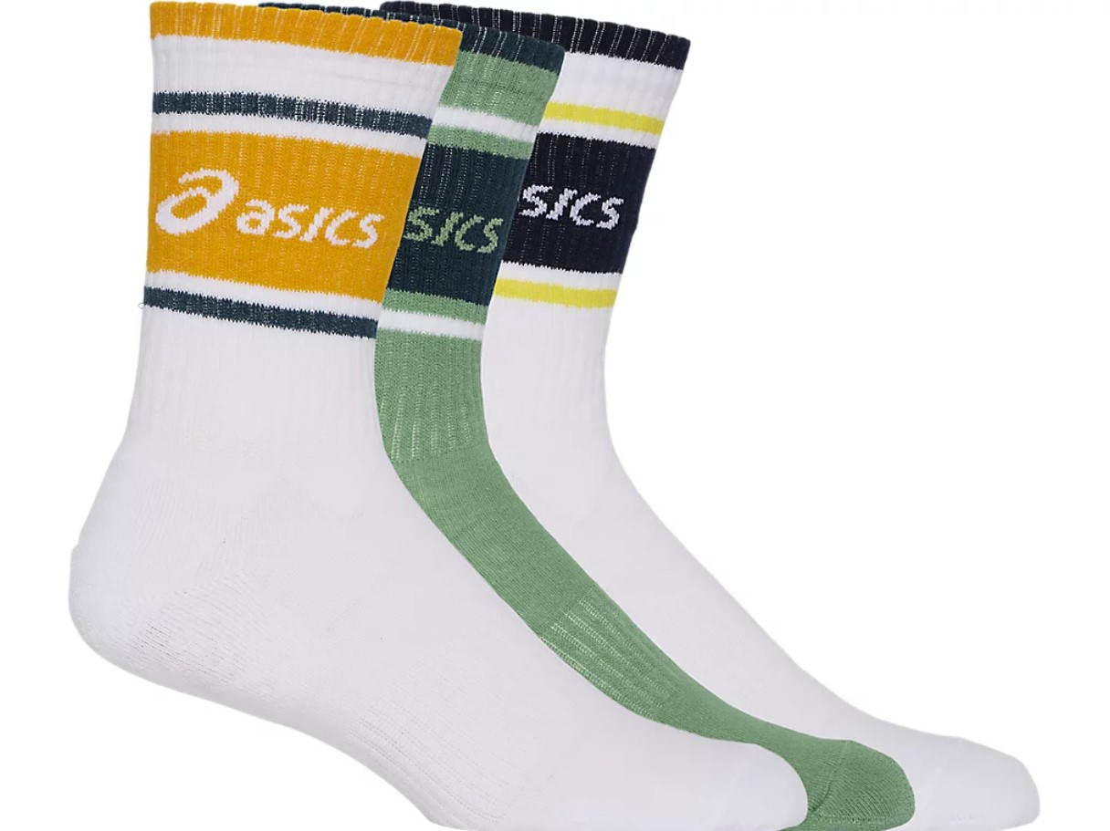 Набір носків для спорту Asics 3 PACK ASICS LOGO CREW SOCK 3033B879-960