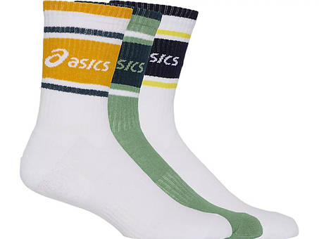 Набір носків для спорту Asics 3 PACK ASICS LOGO CREW SOCK 3033B879-960, фото 1