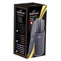 Набор кухонных ножей Bohmann BH-6165-Brown 6 предметов коричневый высокое качество