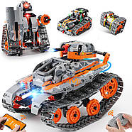 Дитячий програмований конструктор STEM 🤖 трансформери 4 в 1, фото 2