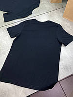 Черная футболка Armani f523 высокое качество